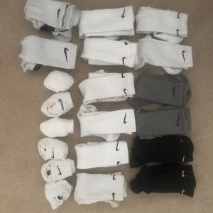 Men’s Nike Crew/ No Show/ Elite Sock Large